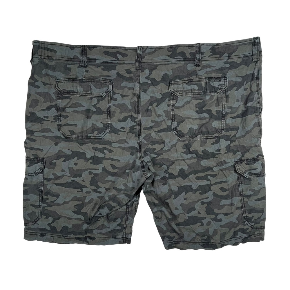 Lee Cargo Shorts Mens 50 Gray Camo Extreme Motion Stretch Performance Utility - Picture 3 of 12